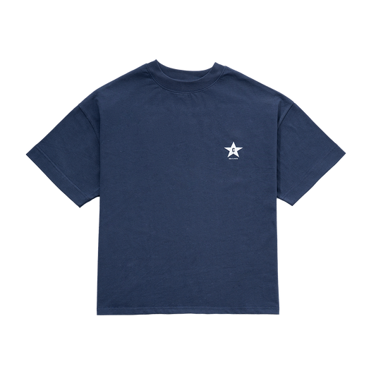 LESS IS MORE tee in Slate