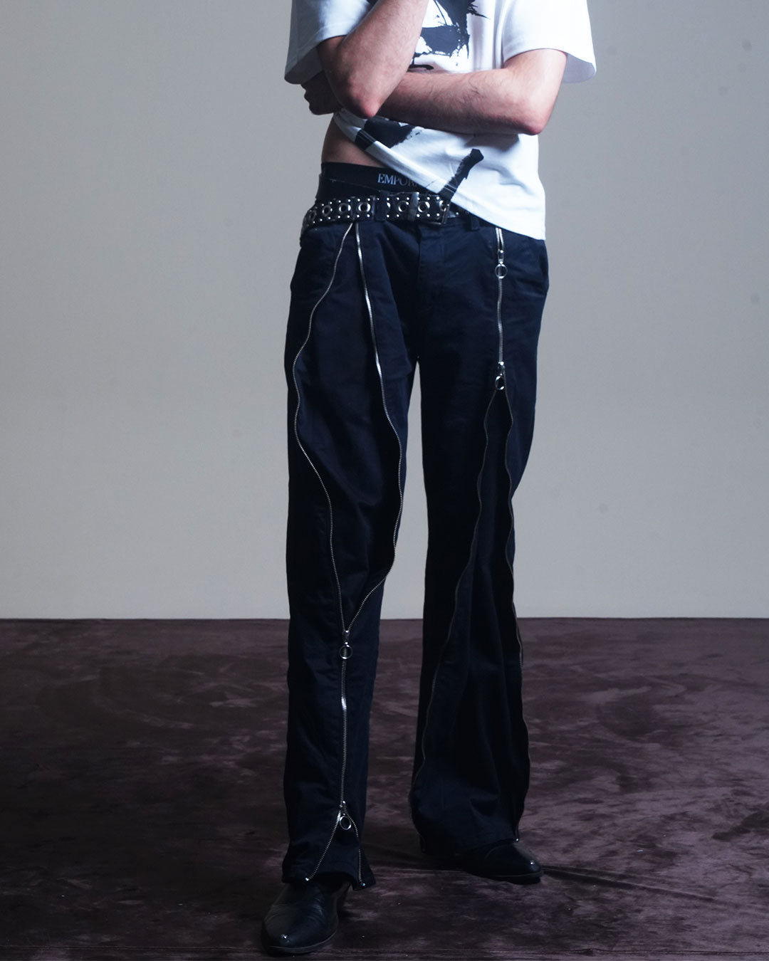 Two way Zipper Trousers