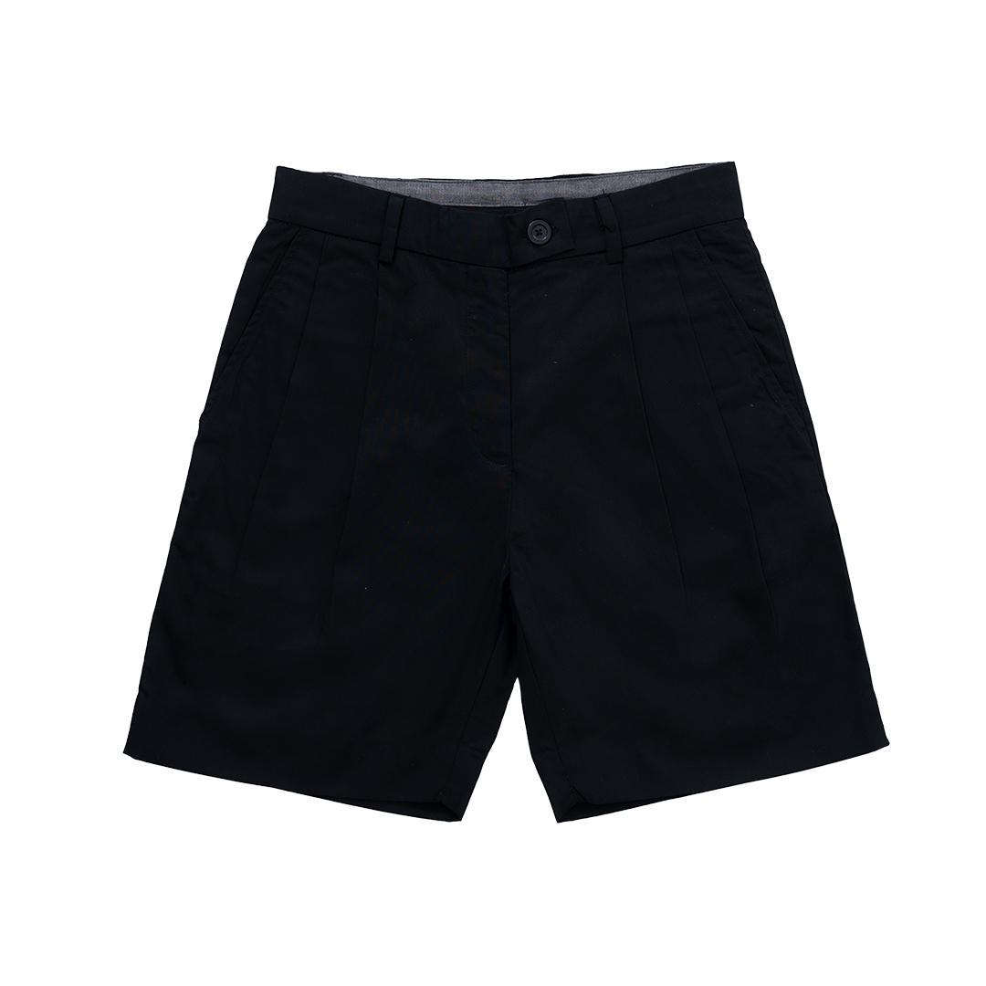 LESS IS MORE Shorts in Black