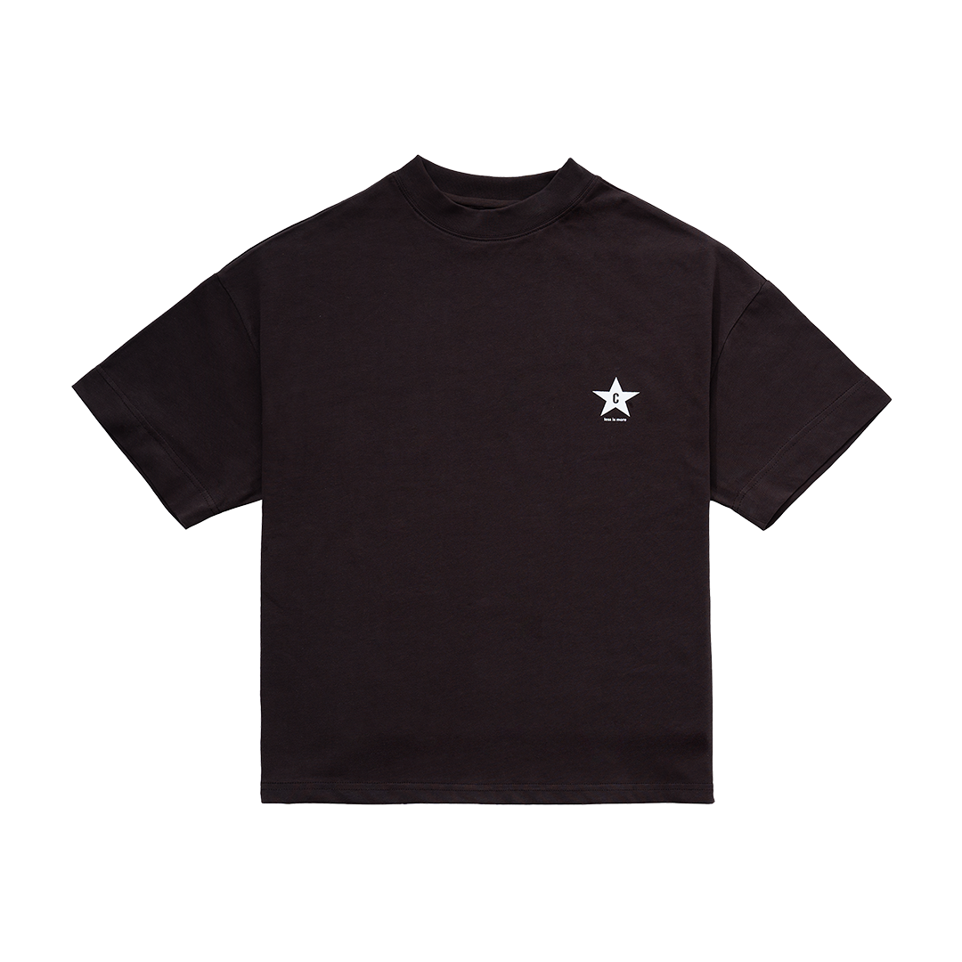 LESS IS MORE TEE in Brown