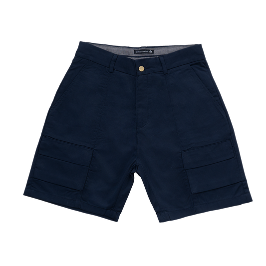 LESS IS MORE Cargo Shorts in Deep Blue