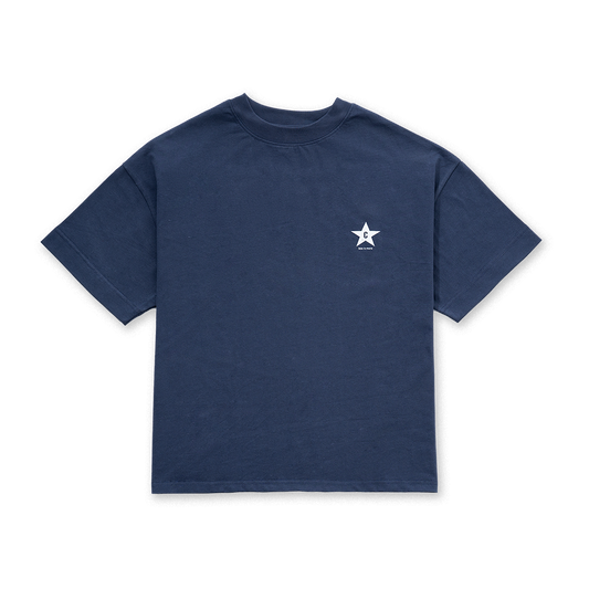 LESS IS MORE tee in Slate